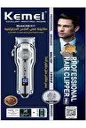 KM-517 USB Digital Display Hair Trimmer Professional Clipper