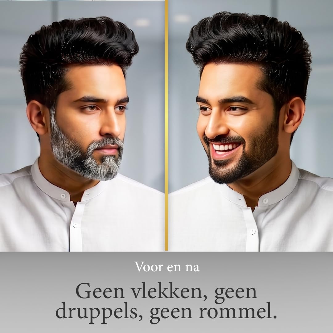 Bigen Men'S Beard Color, 40G - Brownish Black B102 (Pack Of 1)