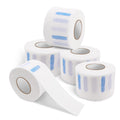 5 Rolls Disposable Barber Paper Neck Strips Barber Accessories, Professional Barber Supplies Stretchy Paper Neck Strips for Salon Haircut Styling