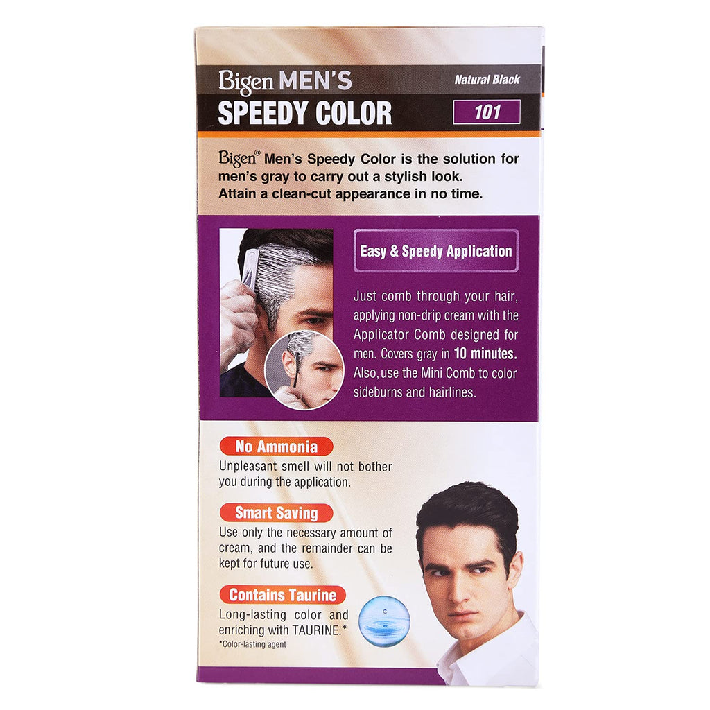 Bigen Men's Speedy Color, Natural Black 101