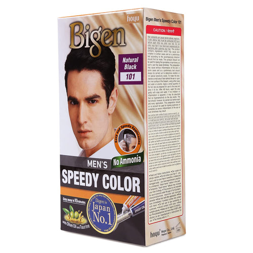 Bigen Men's Speedy Color, Natural Black 101