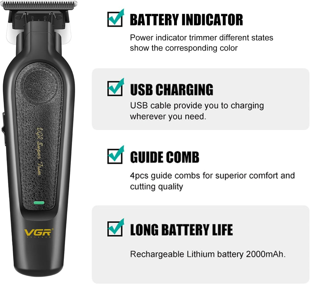 VGR 995 Professional Hair Trimmer for Men