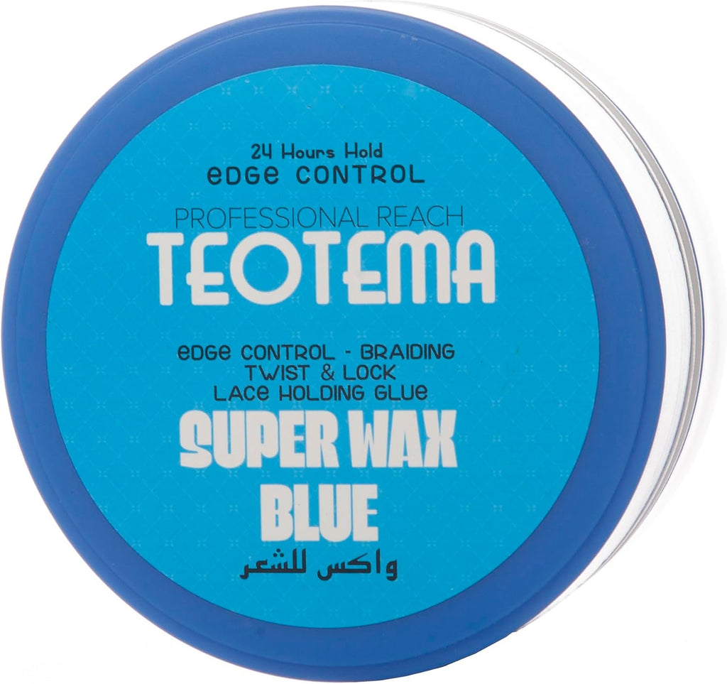 Super Blue Hair Wax, 24 Hour Tip Control, Braids and Lace Fixing, Professional 150ml Brand: MAYCARE