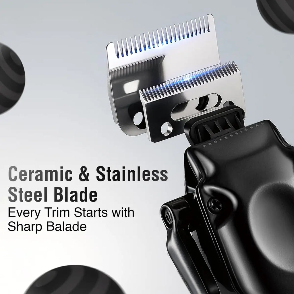 VGR V-656 Professional Hair Clipper for Men – Ceramic & Stainless Steel Blades