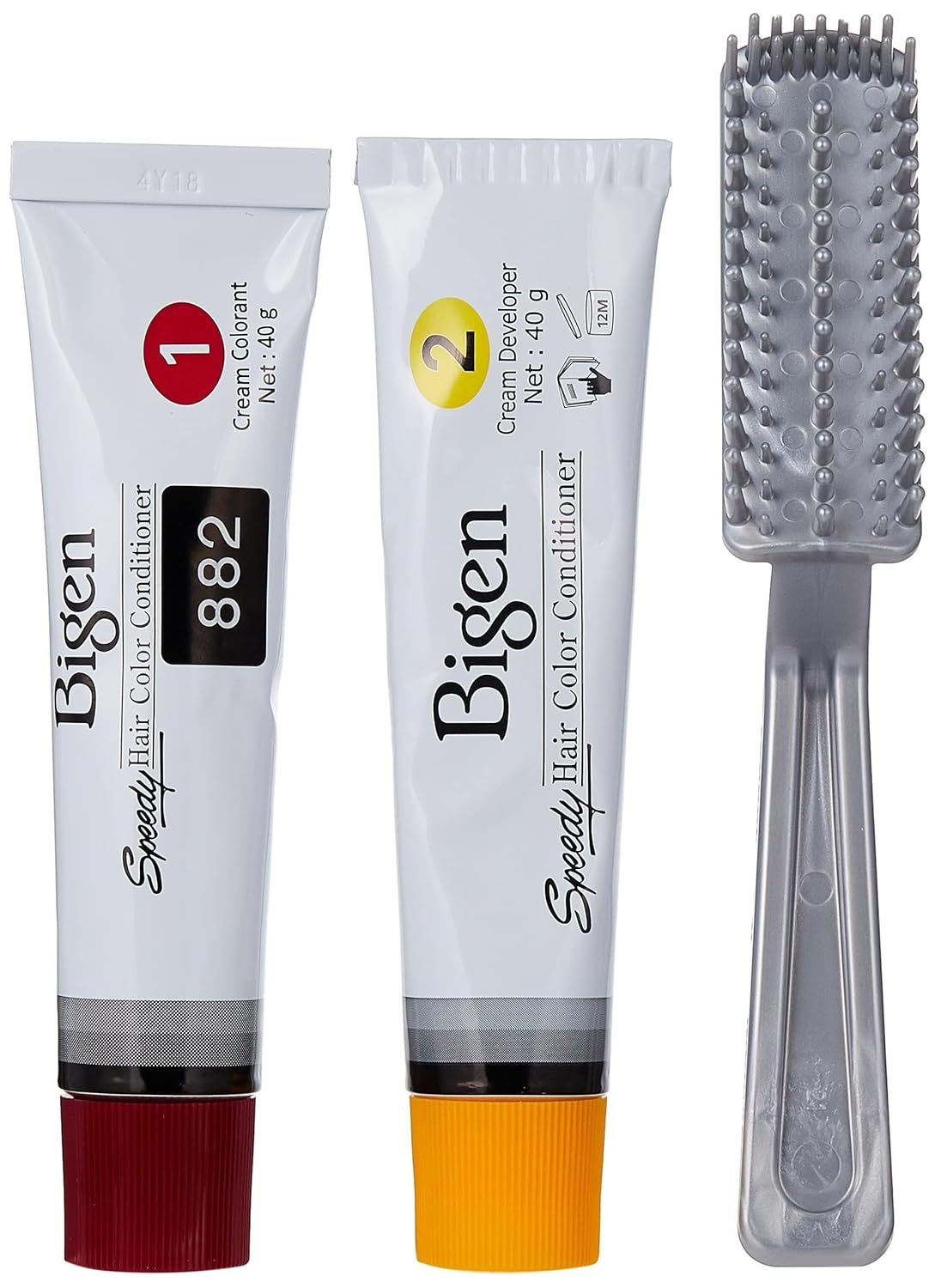 Brownish Black 882 - Bigen Speedy Hair Color Conditioner by Chunkaew