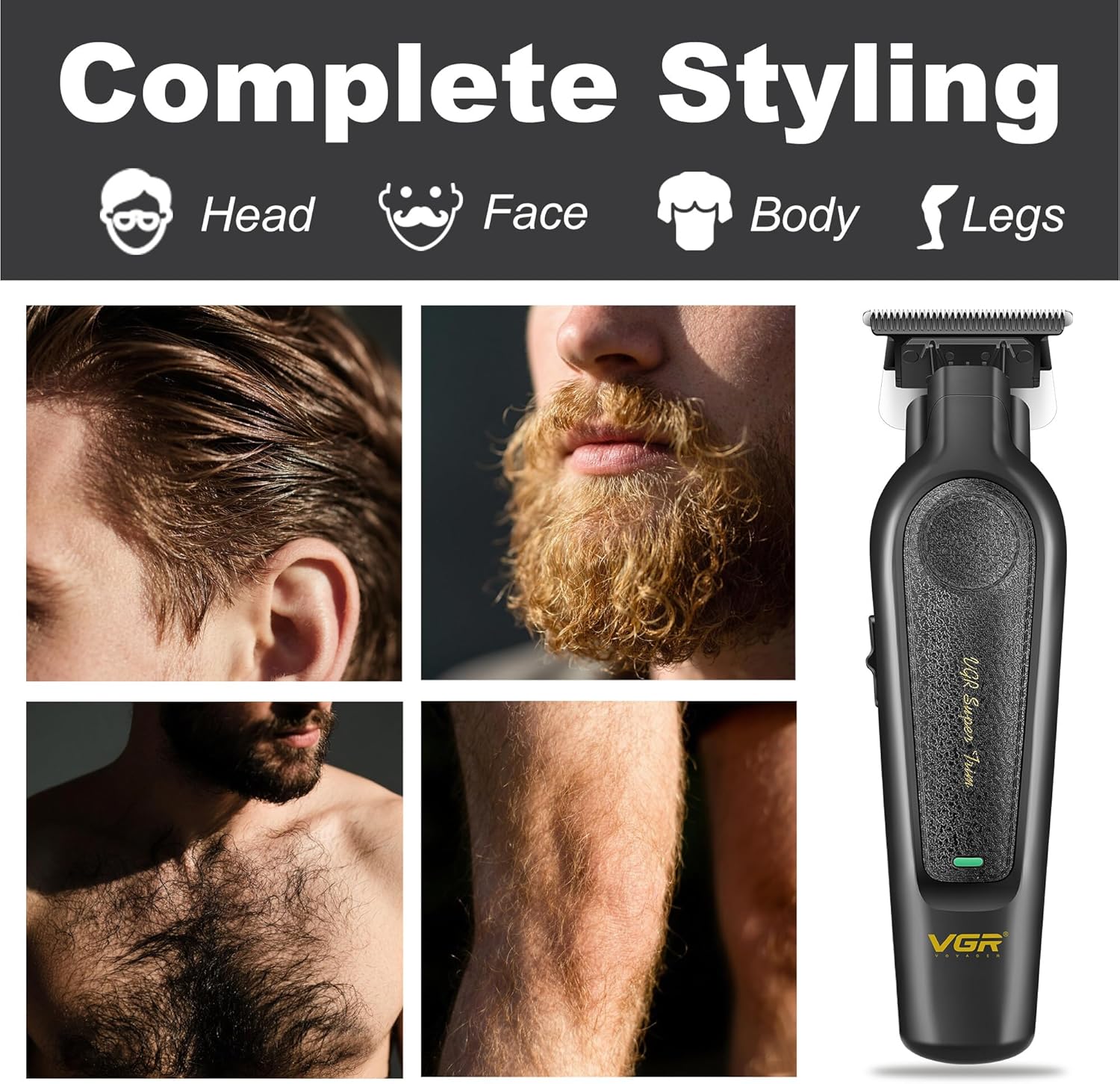 VGR 995 Professional Hair Trimmer for Men