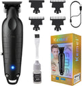 KEMEI PG2299 Hair Trimmer for Men Zero Gapped Hair Clippers for Barbers | Professional Beard Trimmer for Men, Cordless, 7000 RPM