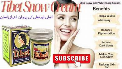 Tibet Snow Cream (60gm)
