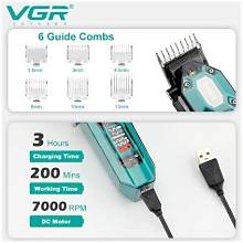 VGR V-600 Professional Hair Clipper and Beard Trimmer Salon Series for Men